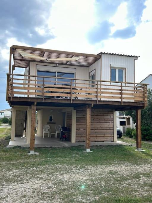 Maison Chalet 200 M De La Plage Climatisation Et Wifi Gruissan Esterno foto
