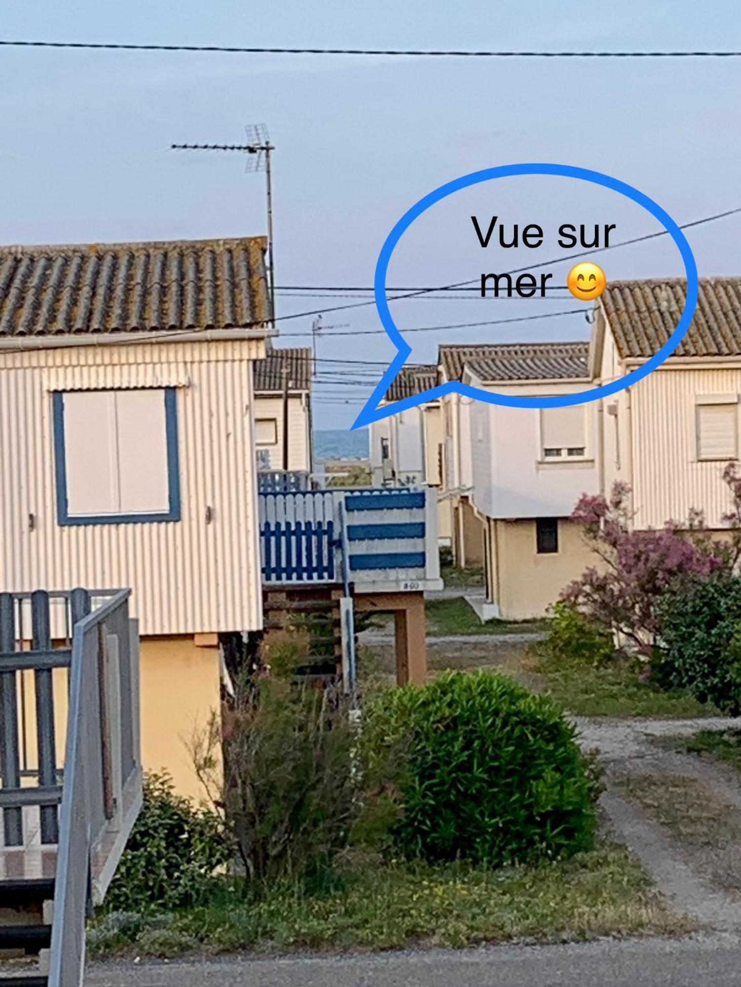 Maison Chalet 200 M De La Plage Climatisation Et Wifi Gruissan Esterno foto