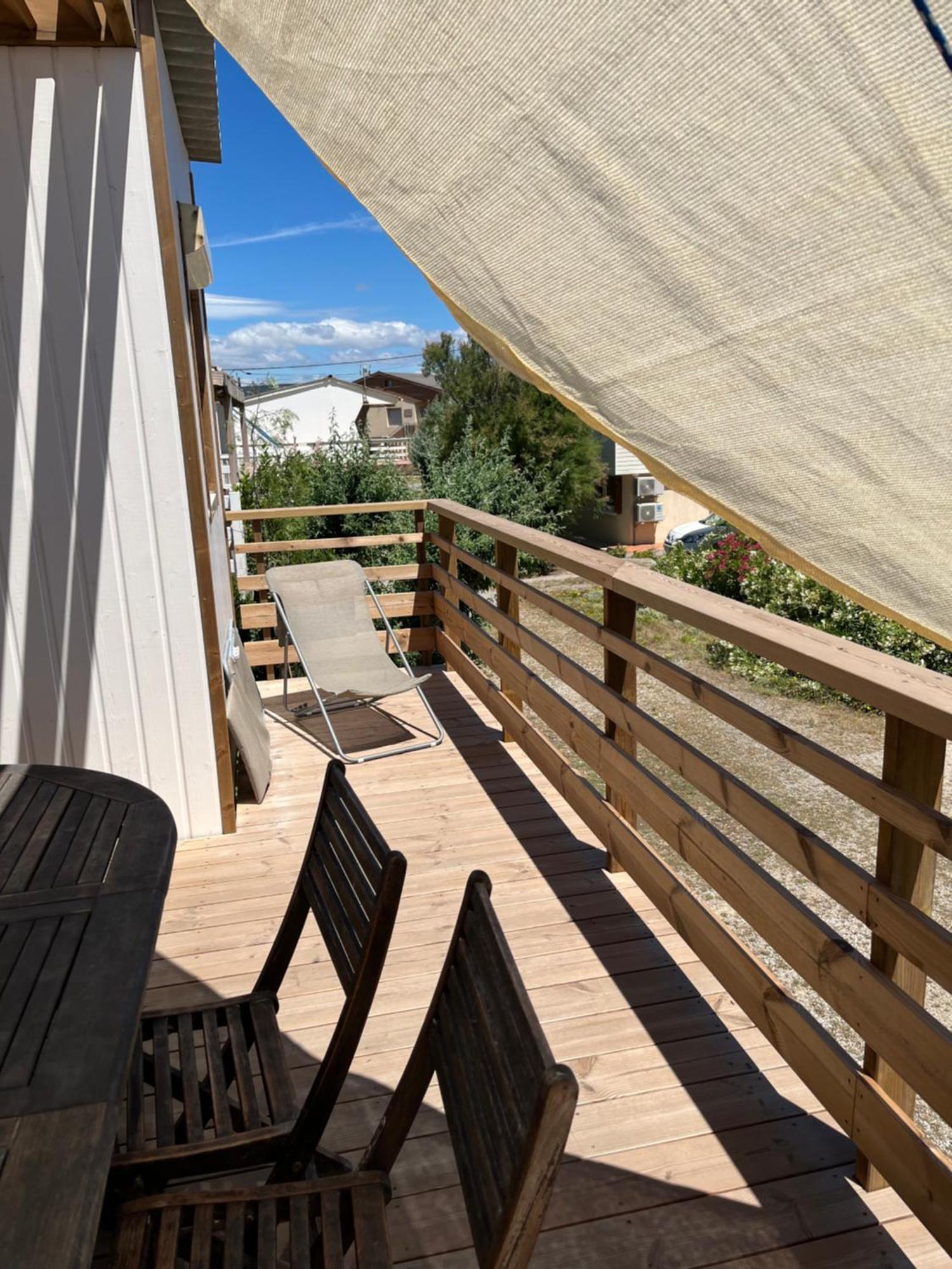 Maison Chalet 200 M De La Plage Climatisation Et Wifi Gruissan Esterno foto