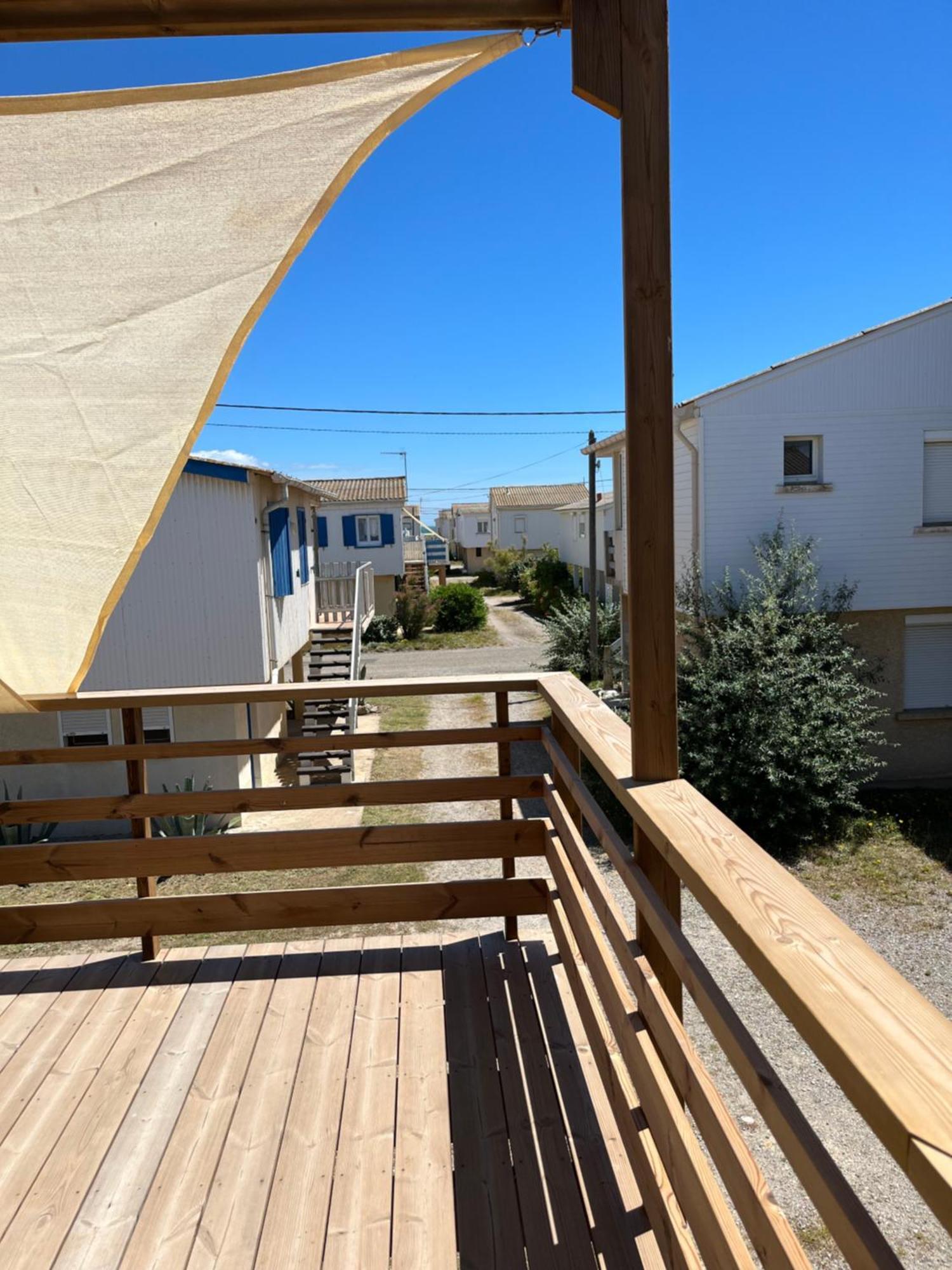 Maison Chalet 200 M De La Plage Climatisation Et Wifi Gruissan Esterno foto